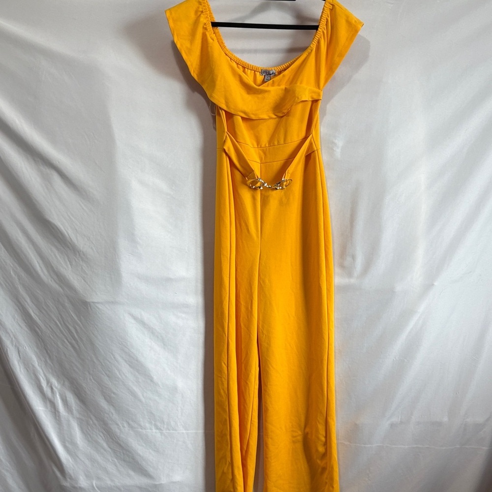 J for Justify Yellow Jumpsuit MM319